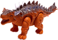 Интерактивная игрушка Sima-Land Динозавр Анкилозавр 7411312 / 1392 (коричневый) - 