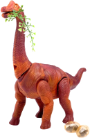 Интерактивная игрушка Sima-Land Динозавр Брахиозавр травоядный 7065524 / 66050 (коричневый) - 