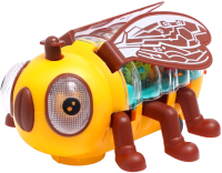 Интерактивная игрушка Sima-Land Пчела Шестеренки 7651304 / 5938B (желтый) - 