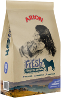 Сухой корм для собак Arion Fresh Adult Sensitive (12кг) - 