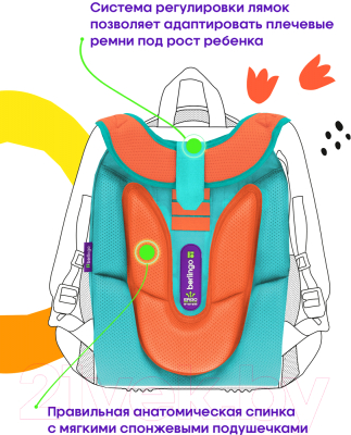 Школьный рюкзак Berlingo Expert Max Little Dreamer / RU09070G