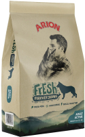 Сухой корм для собак Arion Fresh Adult Active (12кг) - 