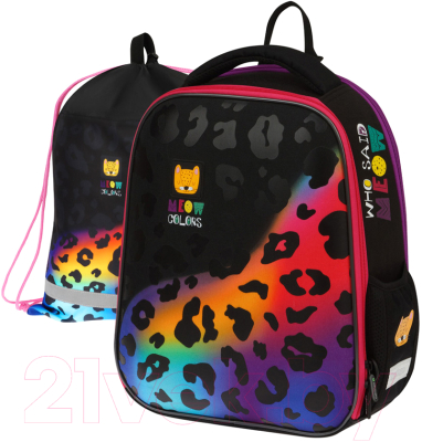 Школьный рюкзак Berlingo Expert Mini Meow colors / RU09042