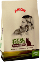 Сухой корм для кошек Arion Fresh Adult Cat (12кг) - 
