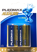 Батарейка Pleomax LR14 BL-2 - 