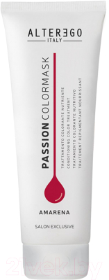 Тонирующая маска для волос Alter Ego Italy Passion Color Mask Amarena (250мл, вишня)