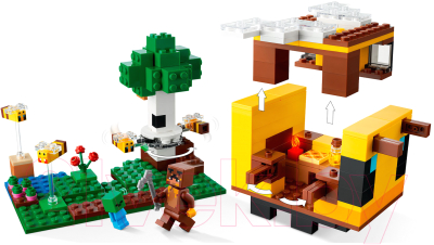 Конструктор Lego Minecraft Пчелиный коттедж / 21241