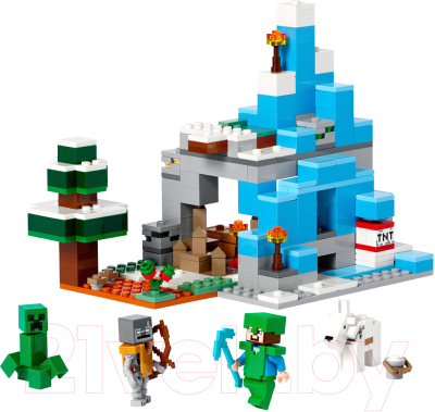 Конструктор Lego Minecraft Ледяные вершины / 21243