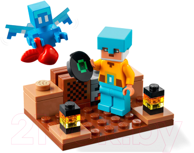 Конструктор Lego Minecraft Застава меча / 21244