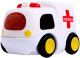 Развивающая игрушка Zabiaka Машина скорой помощи / 4994549 (белый) - 