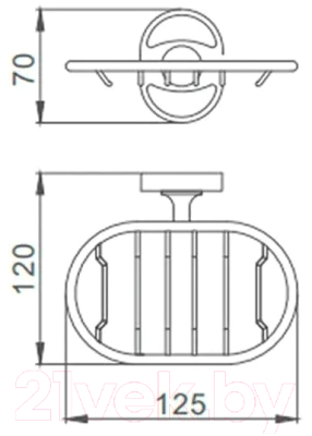 Изображение товара Мыльница Ekko E1903-3