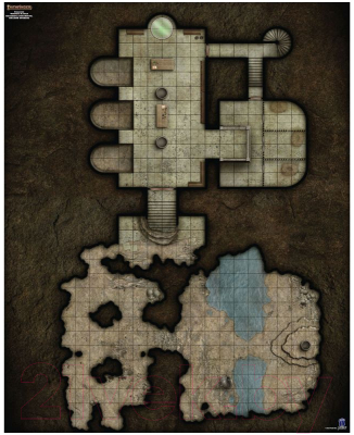 Изображение товара Игровое поле для настольной игры Мир Хобби Pathfinder. Падение Чумного Камня / 915589