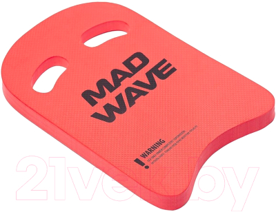 Доска для плавания Mad Wave Light 35 (красный)