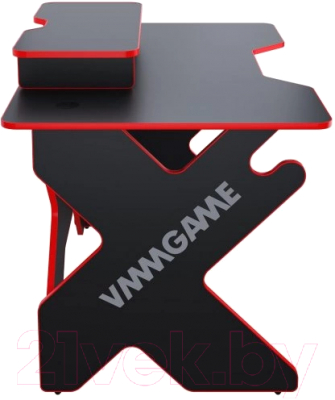 Геймерский стол Vmmgame Space 120 Dark / ST-1-BS-1-BRD_120SET (красный)