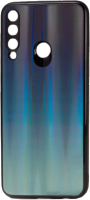 Чехол-накладка Case Aurora для Huawei Y5 2019/Honor 8S (синий/черный) - 