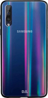 Чехол-накладка Case Aurora для Galaxy A50 (синий/черный) - 