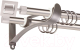 Карниз для штор АС ФОРОС Prime D16Г/16Г + наконечники Венето (3м, сатин) - 