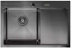 Мойка кухонная Arfeka AF PVD Nano 78x50.5 (левый, черный) - 