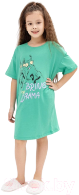 Изображение товара Сорочка детская Mark Formelle 577717 (р.146-72, зеленый/печать)