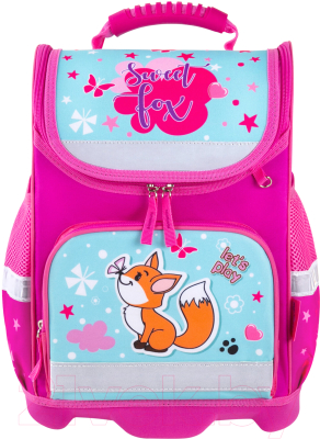 Школьный рюкзак Юнландия Wise. Lovely fox / 271396