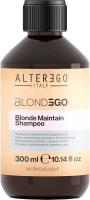 Оттеночный шампунь для волос Alter Ego Italy Blonde Maintain Shampoo Для светлых волос (300мл) - 