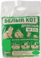 

Наполнитель для туалета Белый кот, Древесный