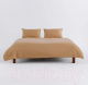 Миниатюра изображения товара Комплект постельного белья GoodNight Страйп-сатин Дуэт / GNSS4050almond (50x70, миндаль)