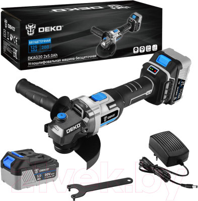 Изображение товара Угловая шлифовальная машина Deko DKAG20 / 063-4028