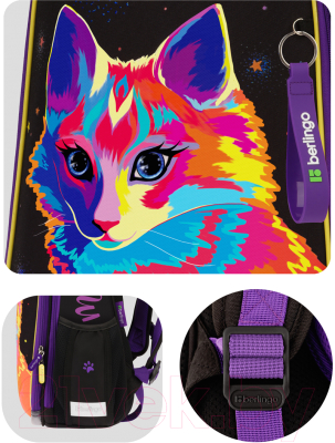Школьный рюкзак Berlingo Expert Astro Cat / RU09025