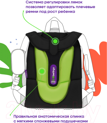 Школьный рюкзак Berlingo Expert Digital Style / RU09018