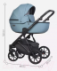 Миниатюра изображения товара Детская универсальная коляска Riko Montana Ecco 2 в 1 (16, голубой)