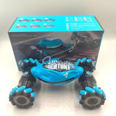 Радиоуправляемая игрушка Sharktoys Машина / 1330000002 (голубой)