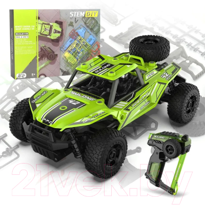 Радиоуправляемая игрушка Sharktoys Машина / 370000013 (зеленый)