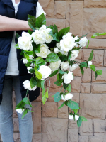Искусственный цветок ForGarden Роза / BN10657 (кремовый) - 