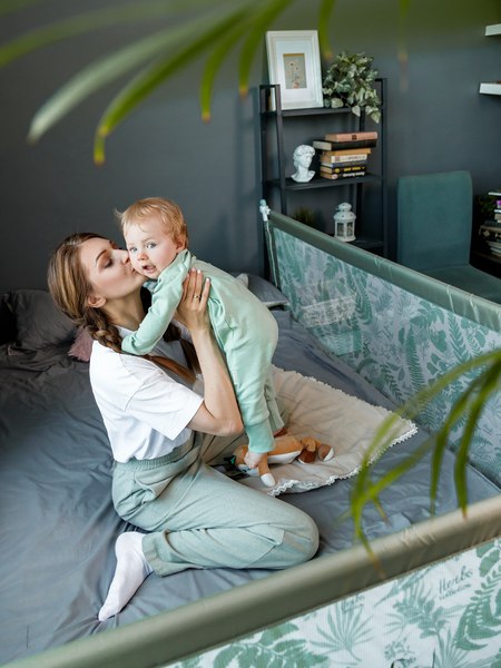Ограждение для кровати Amarobaby Safety Of Dreams / AB-SOFD-BSR-SE-160 (серый)