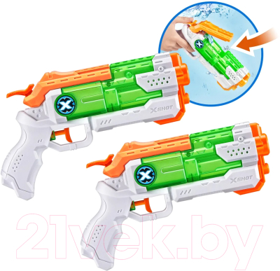 Набор игрушечного оружия Zuru X-Shot Water Фаст-Филл Микро Дабл / 56244