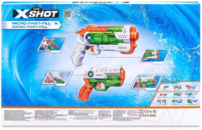 Набор игрушечного оружия Zuru X-Shot Water Фаст Филл / 11856