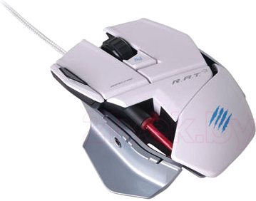 Мышь Mad Catz R.A.T. 3 Gaming Mouse (White) - общий вид