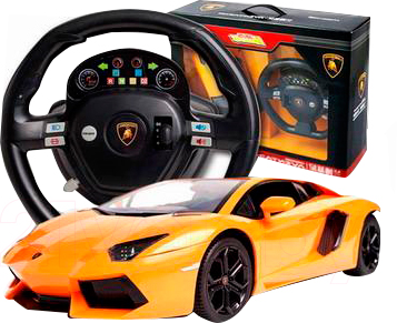 Радиоуправляемая игрушка Huan Qi Lamborghini Aventador LP700-4 HQ662 - варианты расцветки: желтый