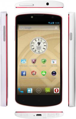 Смартфон Prestigio MultiPhone 7500 (16GB, белый) - обзор панелей