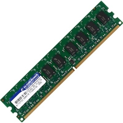 Оперативная память DDR2 Silicon Power 1GB DDR2 PC2-6400 (SP001GBLRU800O02) - общий вид