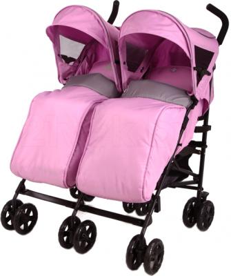 Детская прогулочная коляска Mobility One UrbanDuo A6670 (Purple-Gray) - общий вид