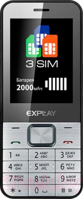 Мобильный телефон Explay Element (Silver) - общий вид