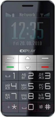 Мобильный телефон Explay BM55 (Black) - общий вид