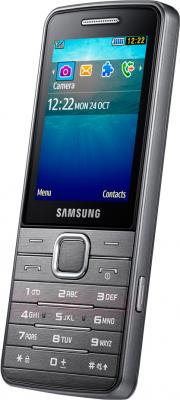 Мобильный телефон Samsung S5611 (серебристый) - вполоборота