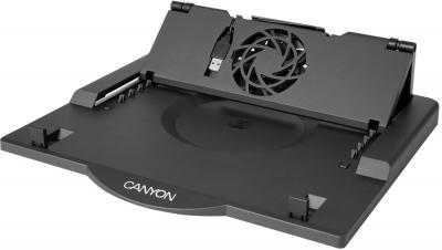 Подставка для ноутбука Canyon CNR-NS01 (Black) - общий вид 