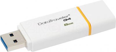 Usb flash накопитель Kingston DataTraveler G4 8GB Yellow (DTIG4/8GB) - общий вид