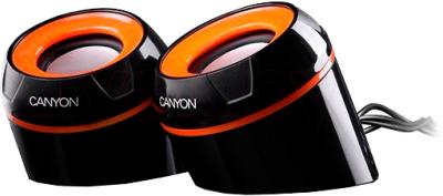 Мультимедиа акустика Canyon CNR-FSP02 (черный) - общий вид