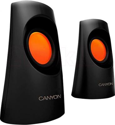 Мультимедиа акустика Canyon CNR-SP20IB (черно-оранжевый) - общий вид