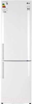Холодильник с морозильником LG GA-B489YVCZ - общий вид
